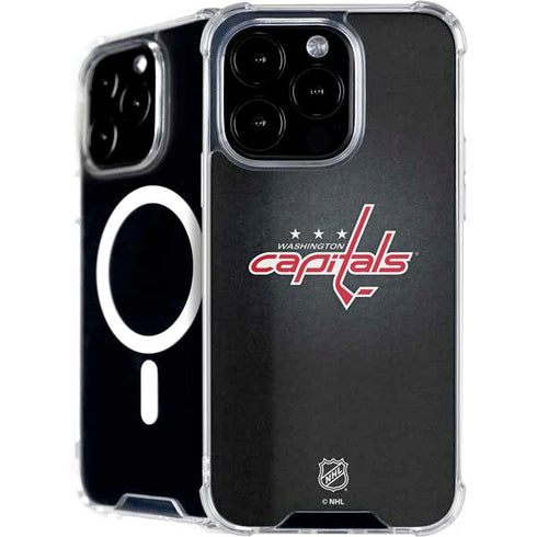 NHL Washington Capitals Black Background iPhone 16 Pro MagSafe Case